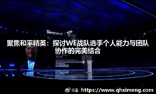 悟空体育聚焦和平精英：探讨WE战队选手个人能力与团队协作的完美结合